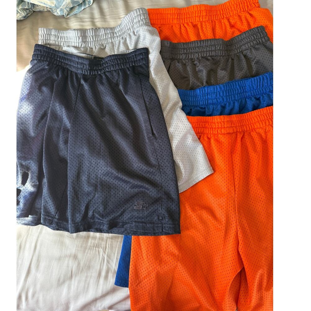 Starter Grey Navy shorts bundle size Medium 8